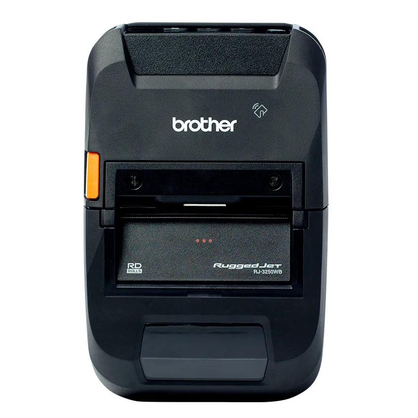 Brother RuggedJet RJ-3250WB-L 3-inch rugged mobile printer, front view