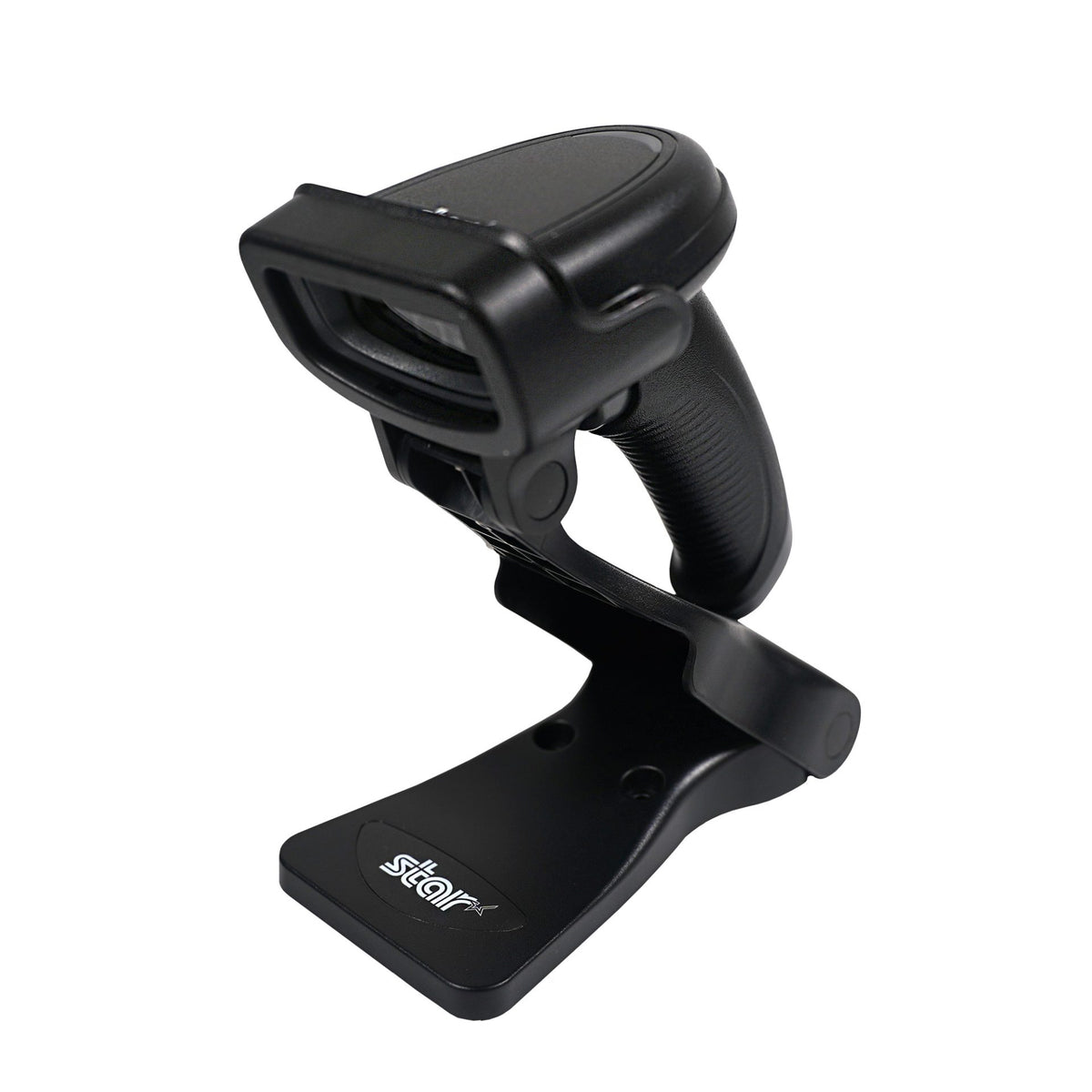 Star Micronics BSH-20B Handheld 1D/2D Barcode Scanner, Battery Powered, Bluetooth 5.0, USB Wireless Adapter, Black, with Stand