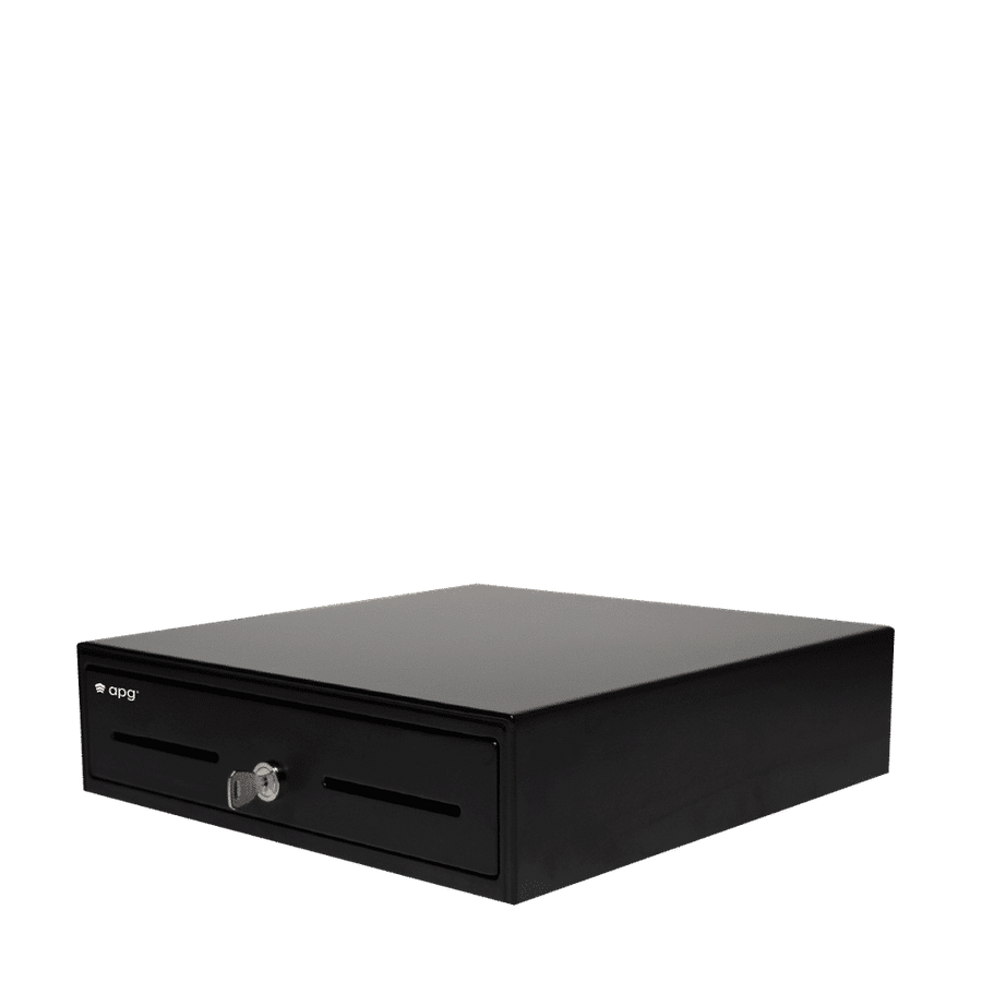 APG Arlo entry-level cash drawer, black (EKDS320-1-B330-A10)
