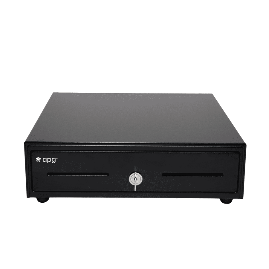 APG Arlo entry-level cash drawer, black (EKDS320-1-B410-A20)