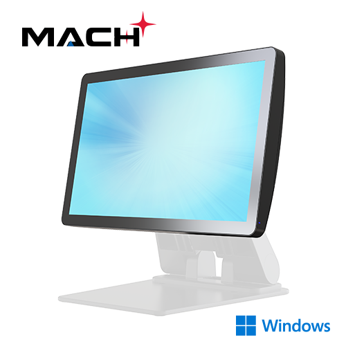 MicroTouch M1 Mach 15.6-Inch All-in-One POS Terminal, Windows 11, Intel Core i3-1215UE, 16 GB RAM, 256 GB Storage