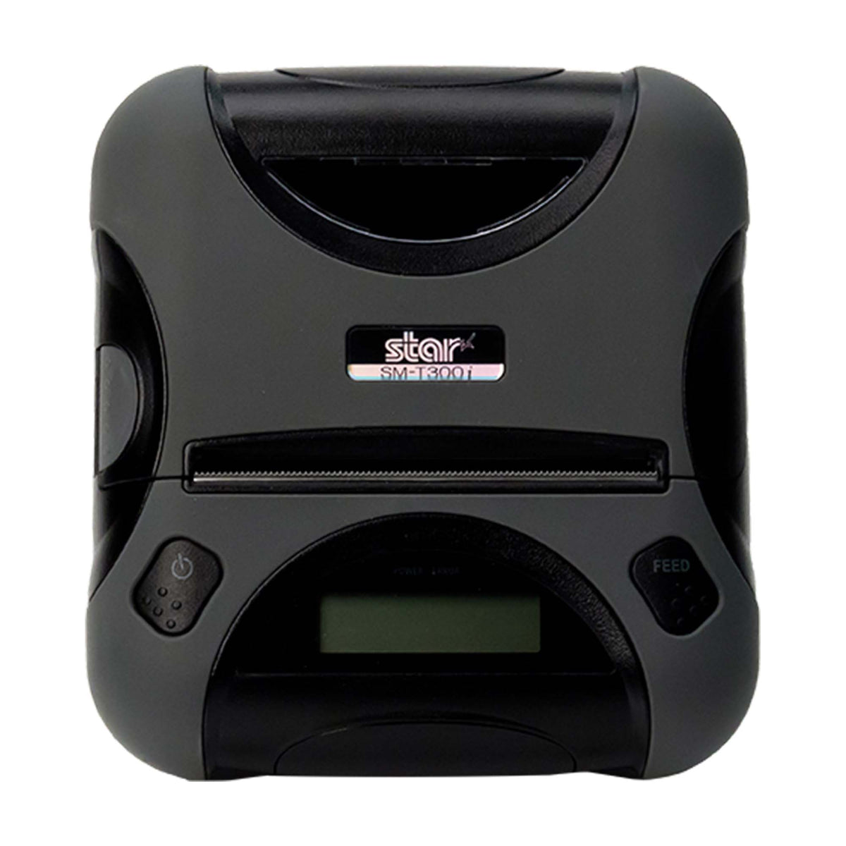 Star Micronics SM-T300i2 Mobile Receipt Printer, Gray, with Battery Pack, Power Supply, Charging Cable and Belt Clip