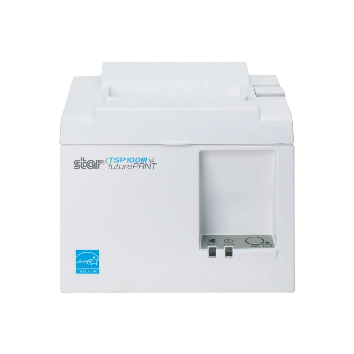 Star Micronics TSP143IIIU Thermal Receipt Printer, USB with Device and MFi Ports, Auto-Cutter, Internal Power Supply, White