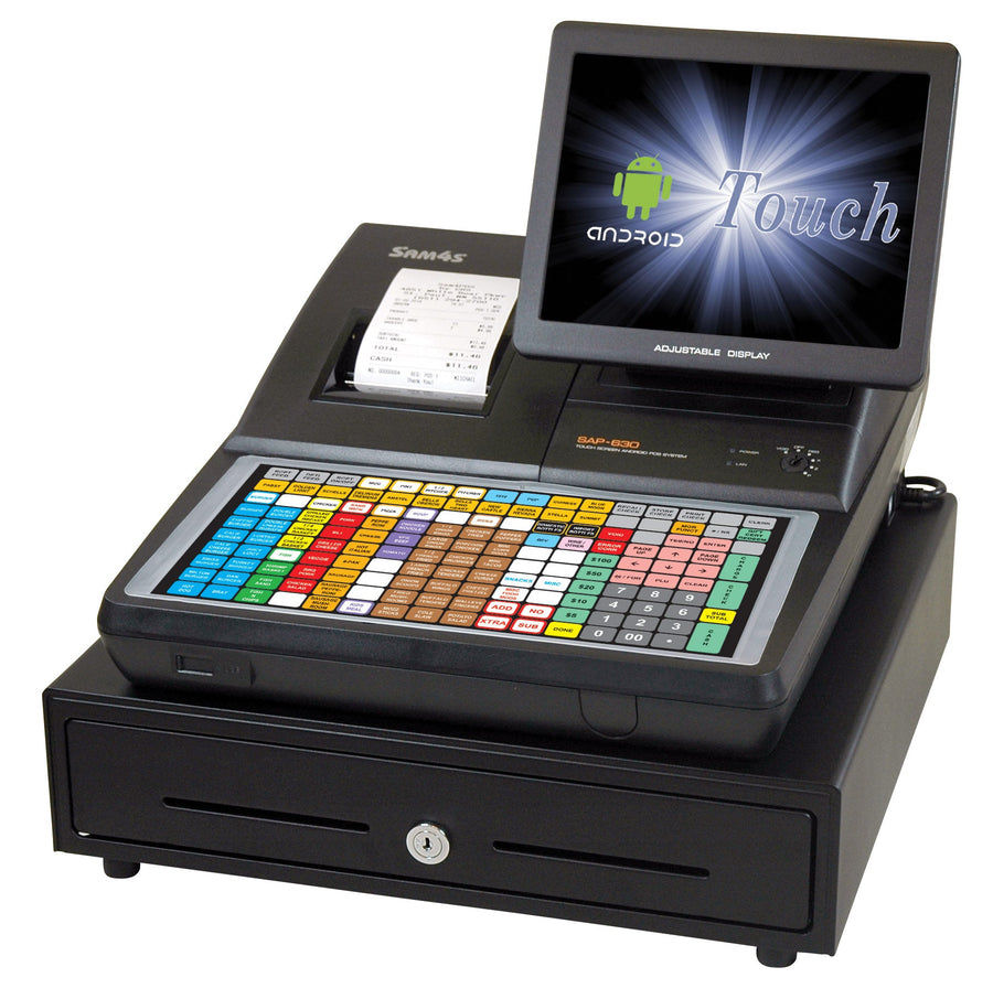SAM4S SAP-630II-FT Hybrid ECR Android POS System