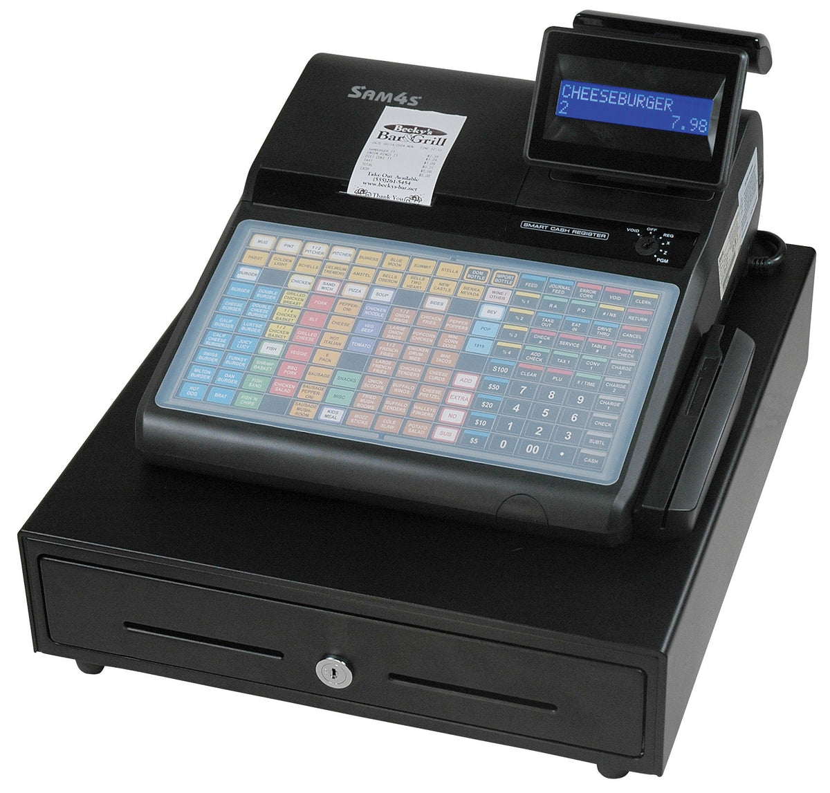 SAM4s ER-920E Commercial Cash Register with Ethernet