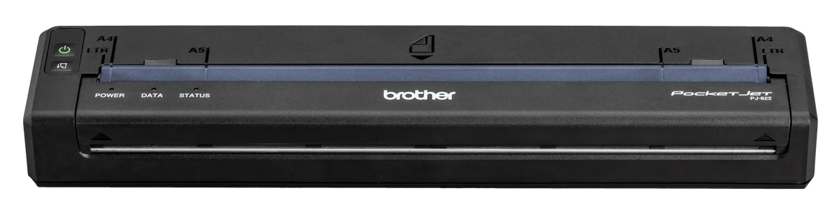 Brother PocketJet PJ-822 Vehicle Kit, Full-Page Mobile Thermal Printer with DC Vehicle Adapter (PJ822-VK)