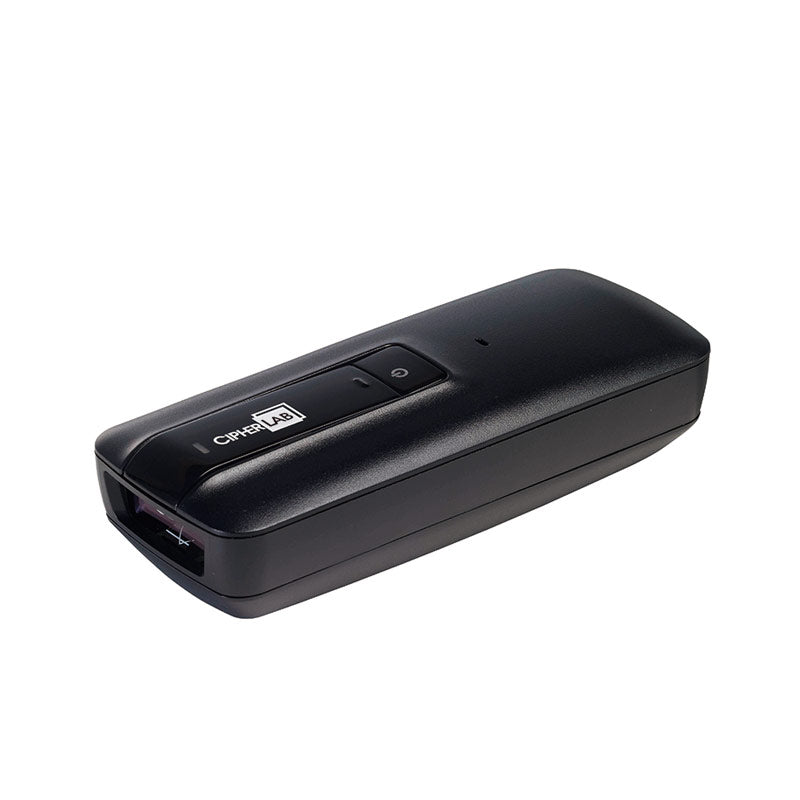 CipherLab 1662 pocket Bluetooth barcode scanner in black