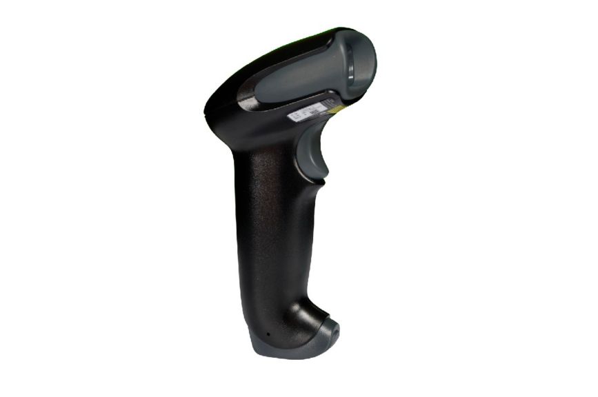Honeywell Voyager 1250g black 1D scanner kit with flex-neck stand, model 1250G-2USB-1-N