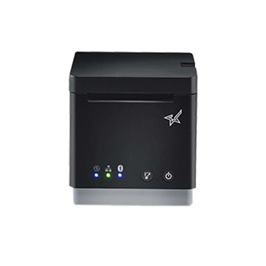 Star Micronics mC-Print2 2-inch thermal receipt printer in black, front view