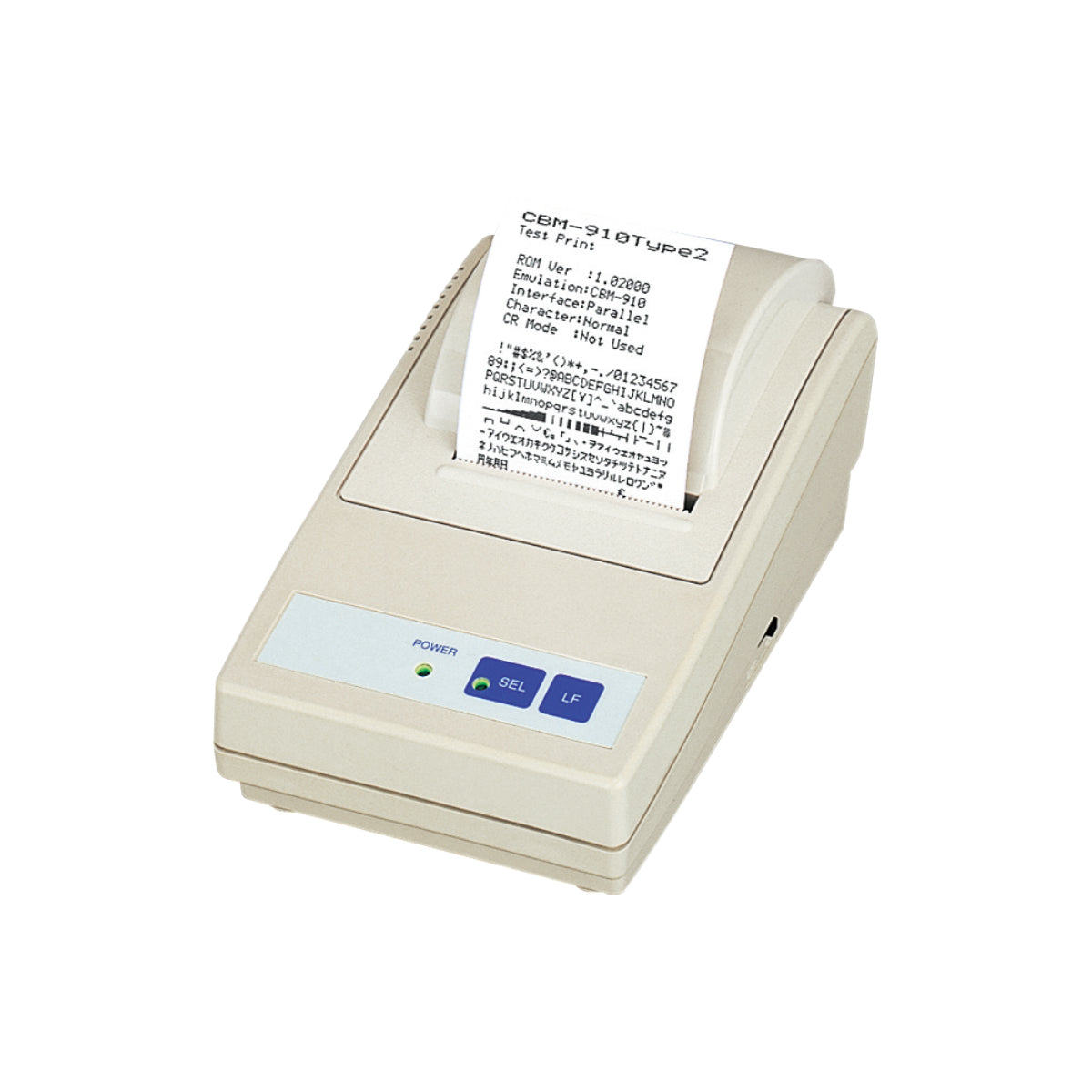 Citizen CBM-910II Impact POS Printer, 40 Column, Serial, Ivory