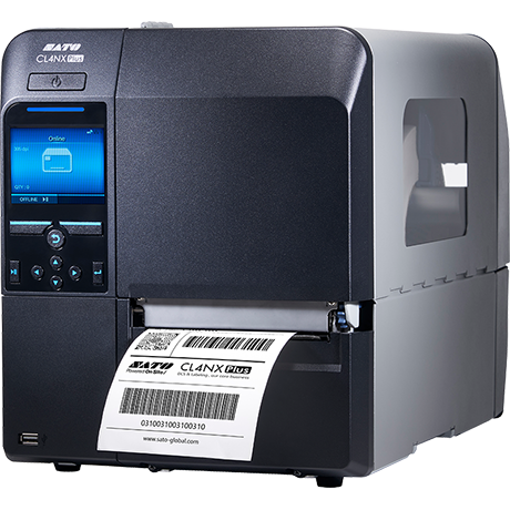 SATO CL4NX Plus 4-inch industrial label printer, standard 203 dpi configuration