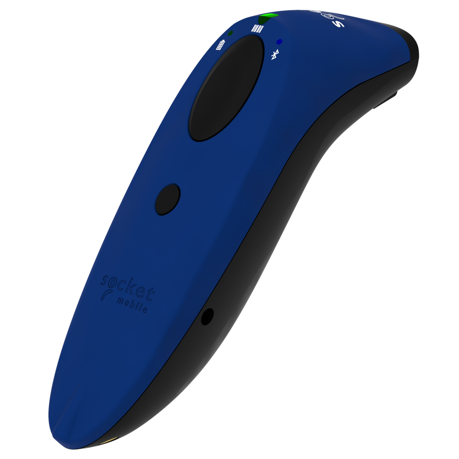 Socket Mobile SocketScan S720 barcode and QR reader in blue