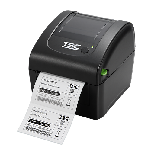 TSC DA210 4-Inch Desktop Direct Thermal Label Printer, 203 dpi, USB (99-158A001-0001)
