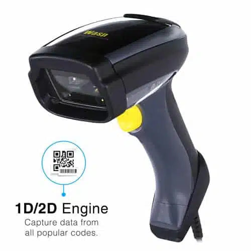 Wasp WDI7500 Industrial 2D Barcode Scanner, USB (633809002830)