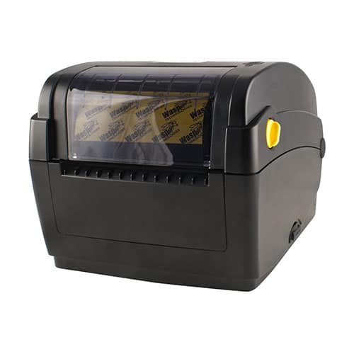 Wasp WPL304 4-inch desktop barcode label printer, closed