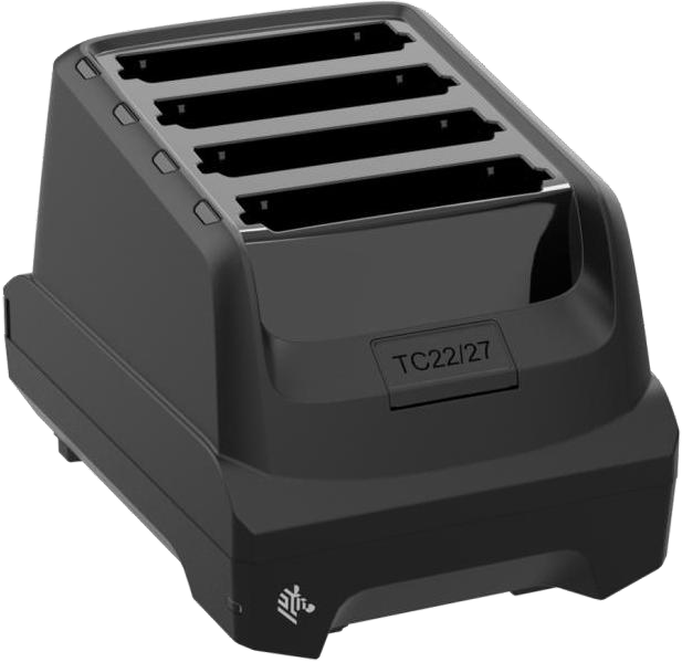 Zebra 4-Slot Spare Battery Charger for TC22/TC27 (SAC-TC2L-4SCHG-01)